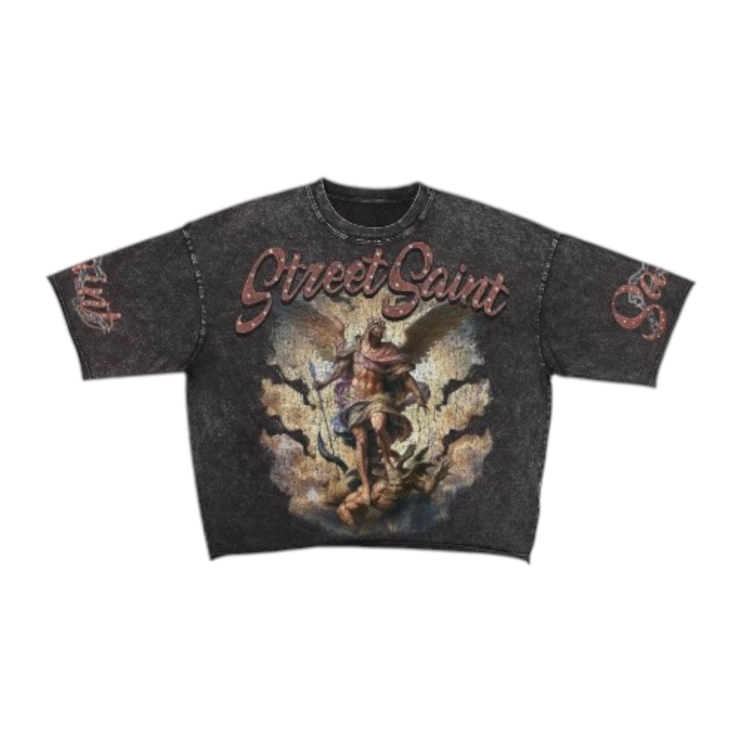 ROKU STUDIO: Street Saint Crop Tee RK5481767